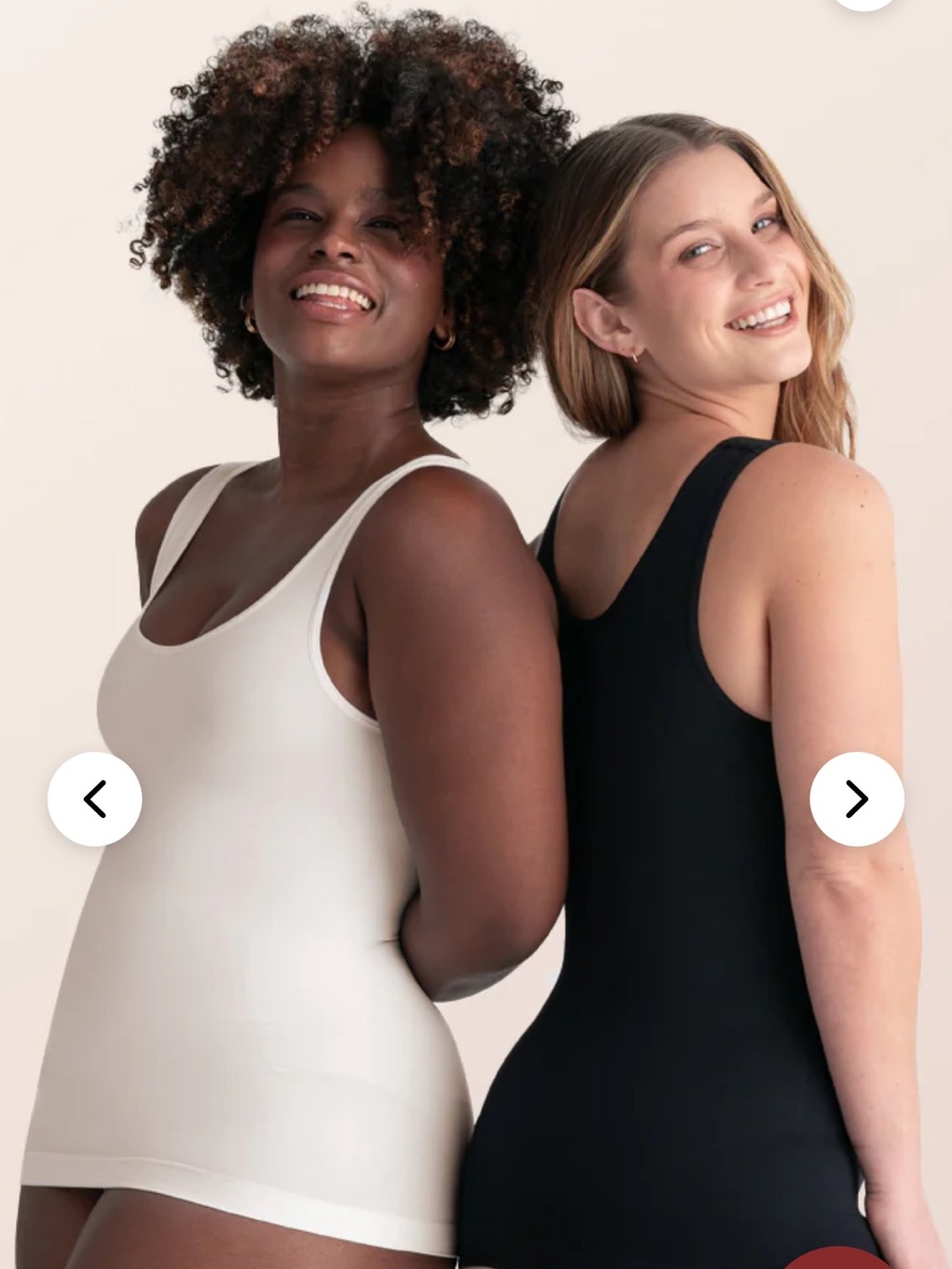 Shapermint Essentials All Day Every Day Tank Cami - White